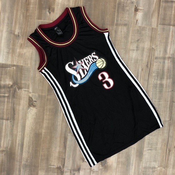Dresses Sixers Iverson Jersey Mini Dress Poshmark